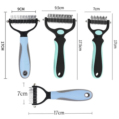 Pets Fur Knot Cutter Dog Pet Deshedding Tools Pet Cat Hair Removal Comb Brushes Dogs Grooming Shedding Supplies