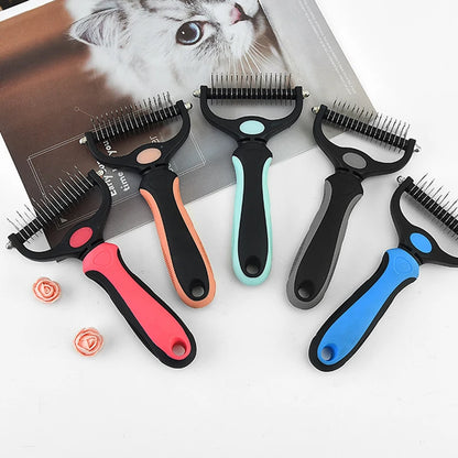 Pets Fur Knot Cutter Dog Pet Deshedding Tools Pet Cat Hair Removal Comb Brushes Dogs Grooming Shedding Supplies